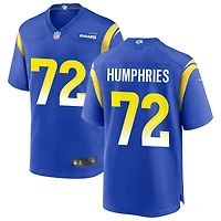 D.J. Humphries Men's Nike Royal Los Angeles Rams Custom Game Jersey