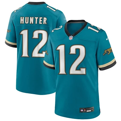 Travis Hunter Men's Nike Teal Jacksonville Jaguars Prowler Throwback Custom Game Jersey