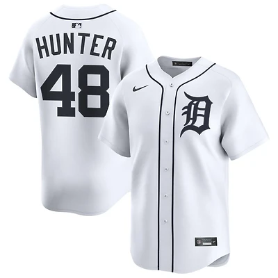 Torii Hunter Men's Nike White Detroit Tigers Home Limited Pick-A-Player Retired Roster Jersey