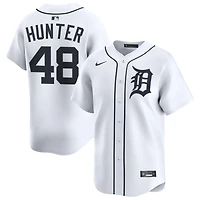 Torii Hunter Men's Nike White Detroit Tigers Home Limited Pick-A-Player Retired Roster Jersey