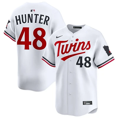 Torii Hunter Men's Nike White Minnesota Twins Home Limited Pick-A-Player Retired Roster Jersey