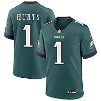 Jalen Hurts Men's Nike Midnight Green Philadelphia Eagles Custom Game Jersey