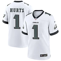 Jalen Hurts Men's Nike White Philadelphia Eagles Custom Game Jersey