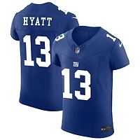 Jalin Hyatt Men's Nike Royal New York Giants Vapor F.U.S.E. Elite Custom Jersey