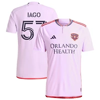 Iago Teodoro Iago Men's adidas  Purple Orlando City SC 2024 Legacy Kit Replica Custom Jersey