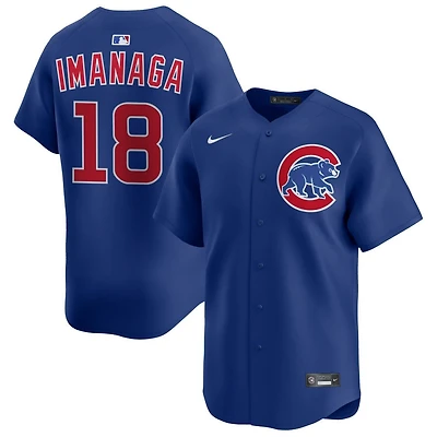 Shota Imanaga Men's Nike Royal Chicago Cubs Alternate Limited Custom Jersey