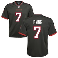 Bucky Irving Youth Nike Pewter Tampa Bay Buccaneers Alternate Custom Game Jersey
