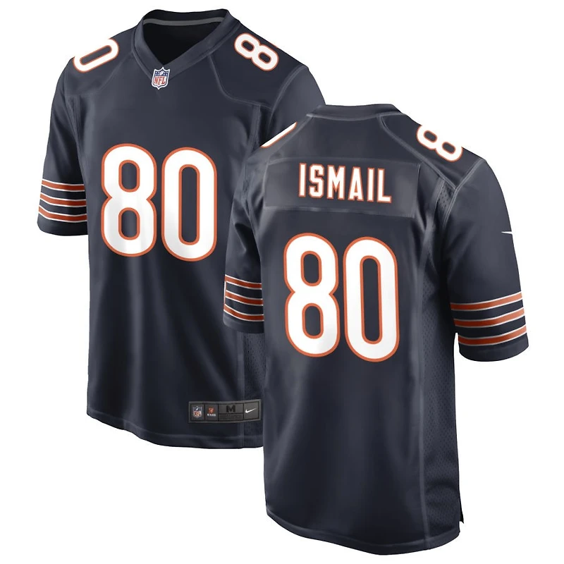 Qadir Ismail Men's Nike Navy Chicago Bears Custom Game Jersey