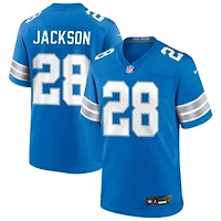 Dan Jackson Men's Nike  Blue Detroit Lions Custom Game Jersey