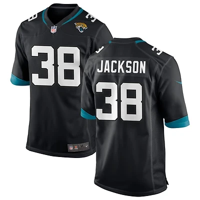 Ja'Quinden Jackson Men's Nike Black Jacksonville Jaguars Custom Game Jersey