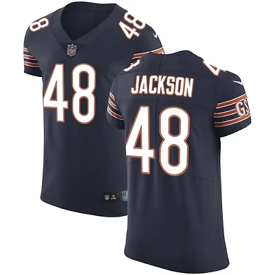 D'Marco Jackson Men's Nike Navy Chicago Bears Vapor Untouchable Custom Elite Jersey