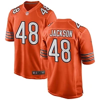 D'Marco Jackson Men's Nike Orange Chicago Bears Alternate Custom Game Jersey