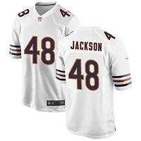 D'Marco Jackson Men's Nike White Chicago Bears Custom Game Jersey