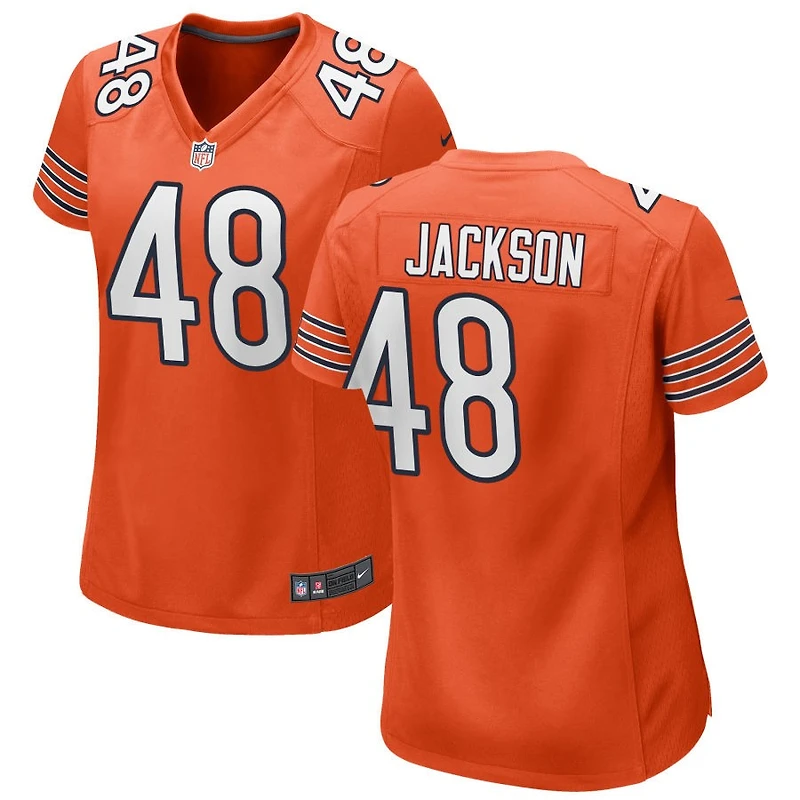 D'Marco Jackson Women's Nike Orange Chicago Bears Alternate Custom Game Jersey