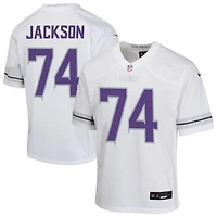 Donovan Jackson Youth Nike White Minnesota Vikings Alternate Custom Game Jersey