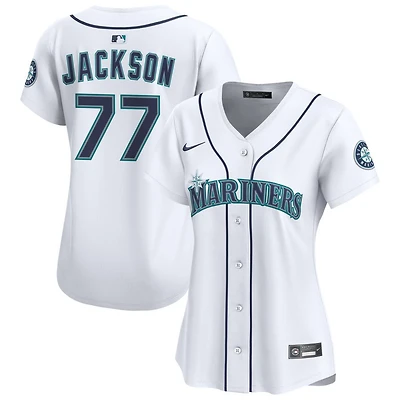 Luke Jackson Women's Nike  White Seattle Mariners Home Limited Custom Jersey