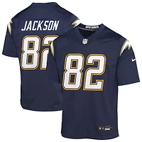 JaQuae Jackson Youth Nike Navy Los Angeles Chargers Alternate Super Chargers Game Custom Jersey