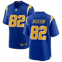 JaQuae Jackson Men's Nike Royal Los Angeles Chargers Alternate Custom Game Jersey