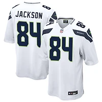 Courtney Jackson Men's Nike  White Seattle Seahawks Custom Game Jersey