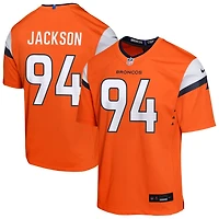 Jordan Jackson Youth Nike  Orange Denver Broncos Mile High Collection Custom Game Jersey