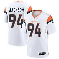 Jordan Jackson Men's Nike  White Denver Broncos Mile High Collection Custom Game Jersey