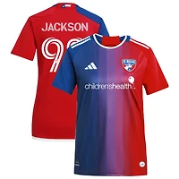 Jacob Jackson Women's adidas  Navy FC Dallas 2024 After Burner Replica Custom Jersey