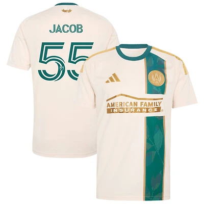 Tomas Jacob Men's adidas  Tan Atlanta United FC 2026 Spirit of '96 Replica Custom Jersey