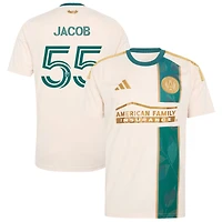 Tomas Jacob Men's adidas  Tan Atlanta United FC 2026 Spirit of '96 Replica Custom Jersey