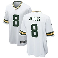Josh Jacobs Men's Nike White Green Bay Packers Custom Game Jersey