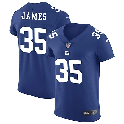 LaMareon James Men's Nike Royal New York Giants Vapor Untouchable Custom Elite Jersey