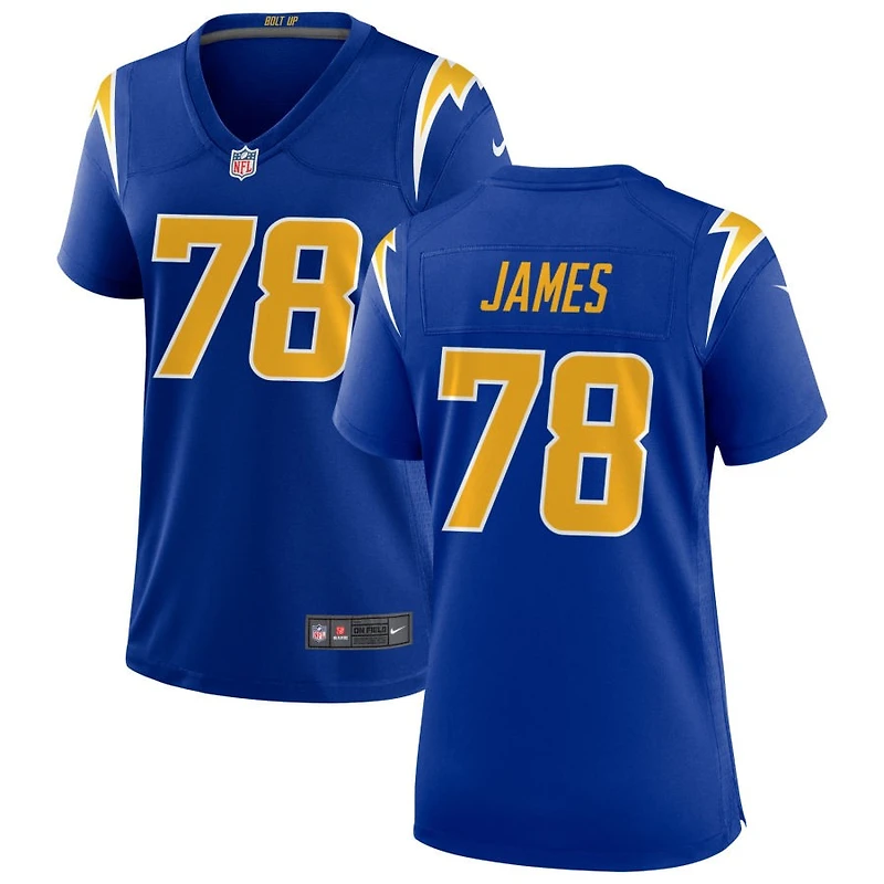 Andre James Women's Nike Royal Los Angeles Chargers Alternate Custom Game Jersey