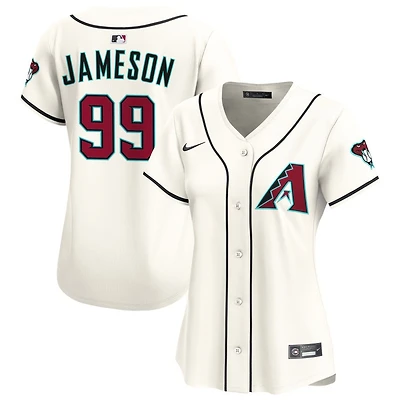 Drey Jameson Women's Nike  Cream Arizona Diamondbacks Home Limited Custom Jersey