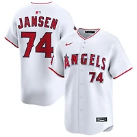 Kenley Jansen Youth Nike  White Los Angeles Angels Home Custom Limited Jersey
