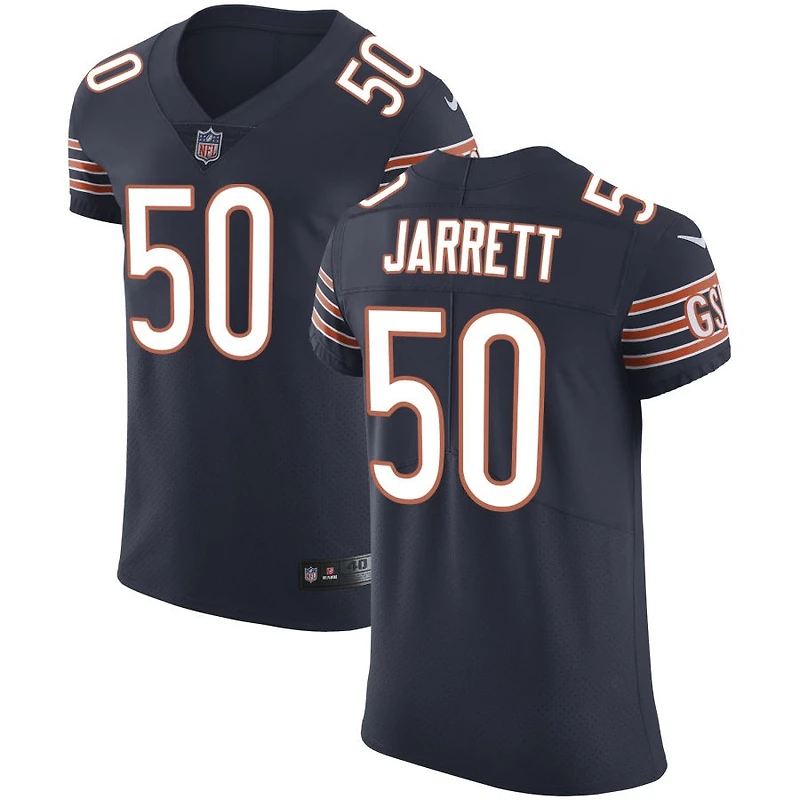 Grady Jarrett Men's Nike Navy Chicago Bears Vapor Untouchable Custom Elite Jersey