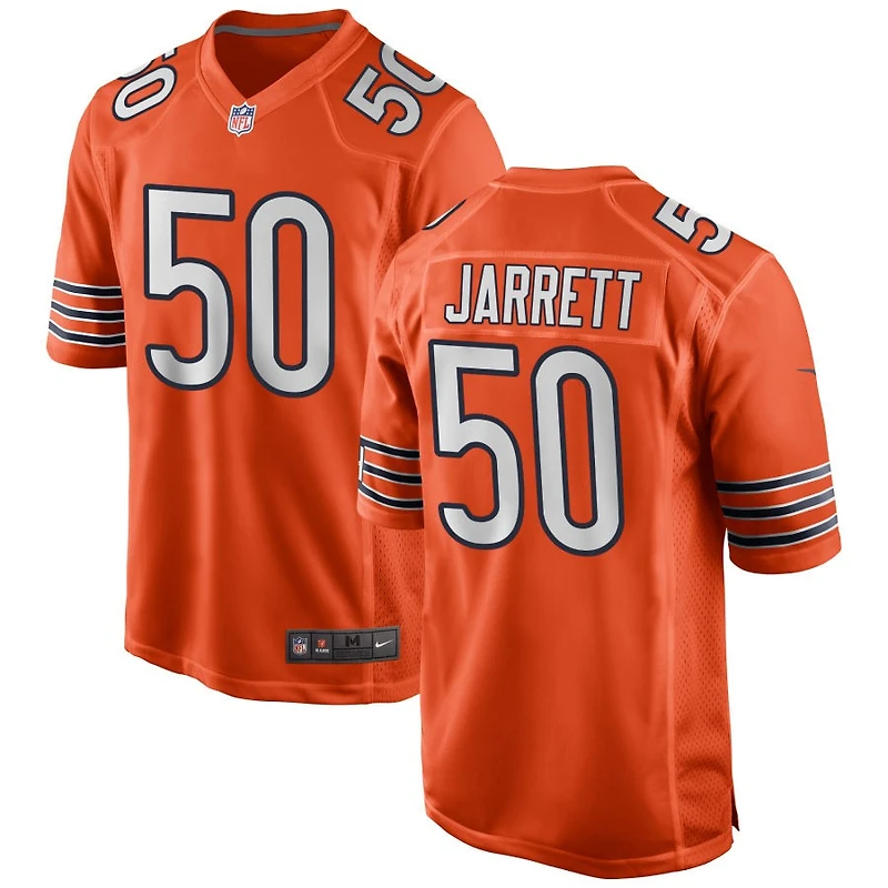 Grady Jarrett Men's Nike Orange Chicago Bears Alternate Custom Game Jersey