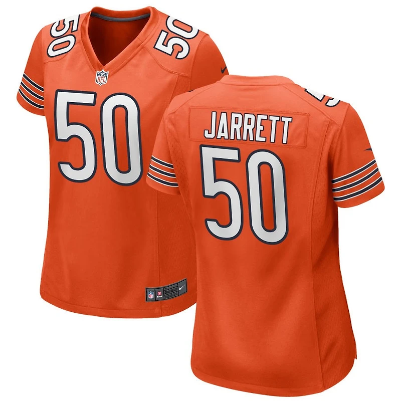 Grady Jarrett Women's Nike Orange Chicago Bears Alternate Custom Game Jersey