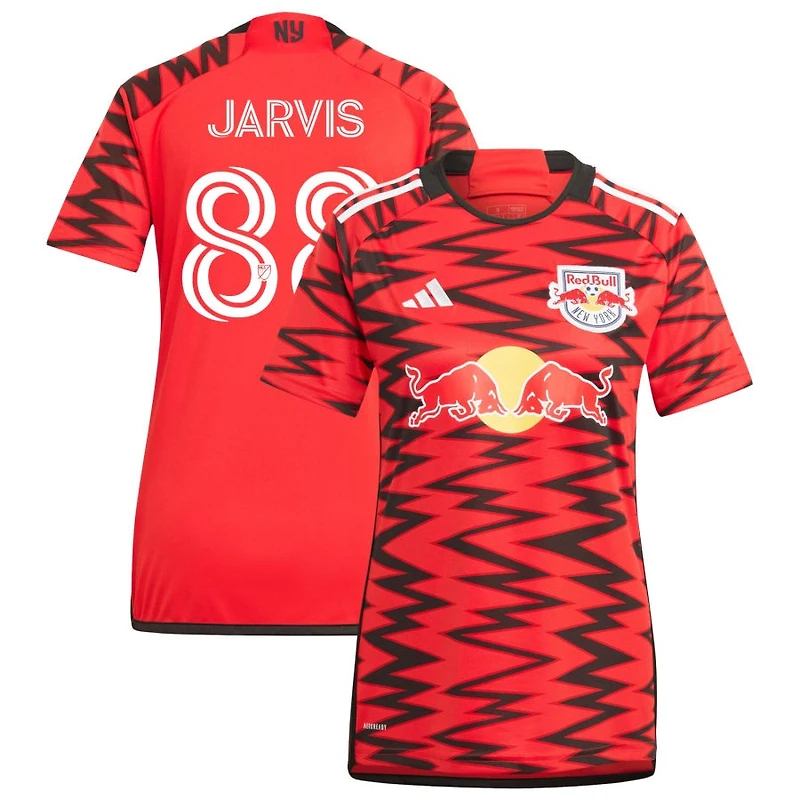 Aiden Jarvis Women's adidas  Red New York Red Bulls 2024 Legacy Replica Custom Jersey