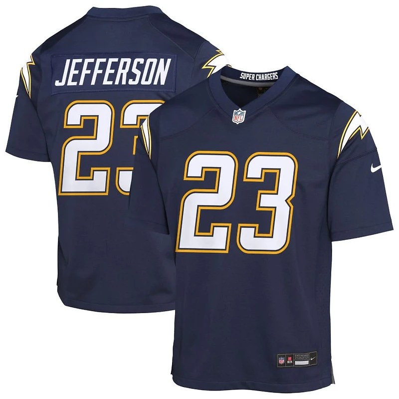 Tony Jefferson Youth Nike Navy Los Angeles Chargers Alternate Super Chargers Game Custom Jersey