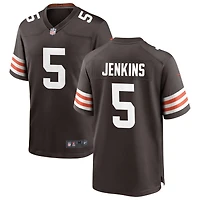 Rayshawn Jenkins Men's Nike Cleveland Browns Brown Custom Game Jersey
