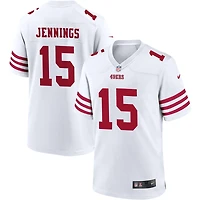 Jauan Jennings Men's Nike White San Francisco 49ers Game Custom Player Jersey