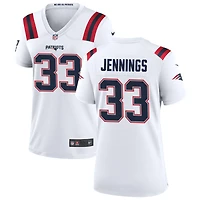 Anfernee Jennings Women's Nike New England Patriots White Custom Game Jersey