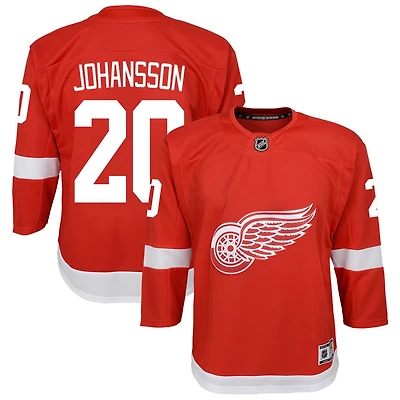 Albert Johansson Youth Red Detroit Red Wings Home Custom Premier Jersey