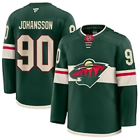 Marcus Johansson Men's Fanatics Green Minnesota Wild Home Premium Custom Jersey