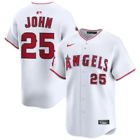 Tommy John Men's Nike White Los Angeles Angels Home Limited Pick-A-Player Retired Roster Jersey