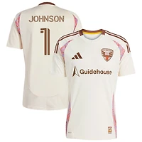 Sean Johnson Men's adidas  Natural D.C. United 2025 The Soul Kit Replica Custom Jersey