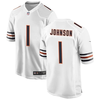 Jaylon Johnson Men's Nike White Chicago Bears Custom Game Jersey