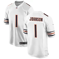 Jaylon Johnson Men's Nike White Chicago Bears Custom Game Jersey