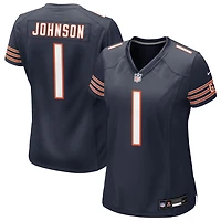 Jaylon Johnson Women's Nike Navy Chicago Bears Custom Game Jersey