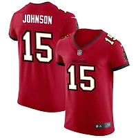 Tez Johnson Men's Nike Red Tampa Bay Buccaneers Vapor Elite Custom Jersey