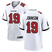 Kameron Johnson Men's Nike White Tampa Bay Buccaneers  White Custom Game Jersey